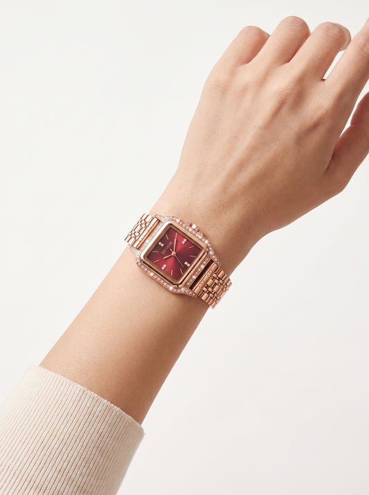 Belvaur Cardinal - on wrist