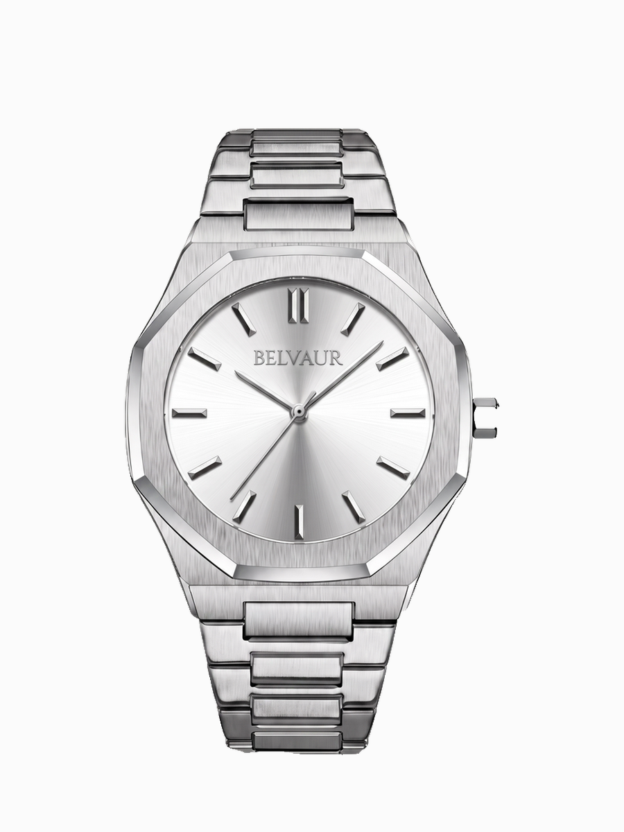 Belvaur Argent watch — front view