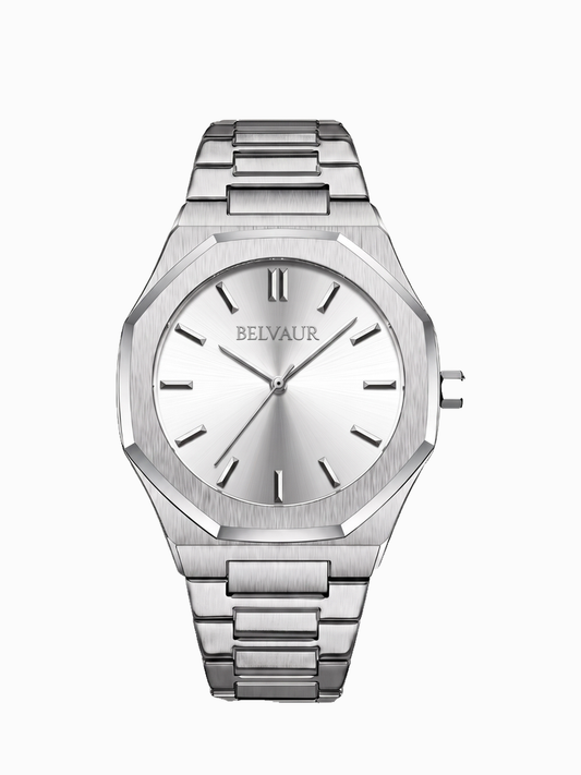 Belvaur Argent watch — front view